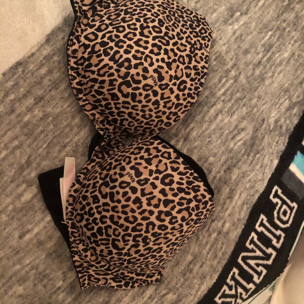 32DD VS pink bra.